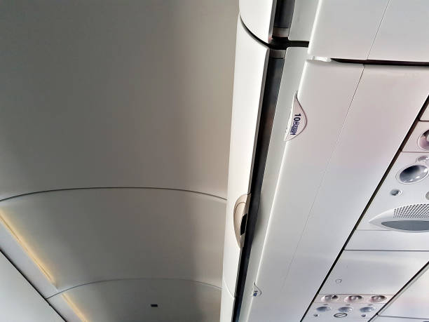 istock Ceiling in the aircraft cabin 1095291282