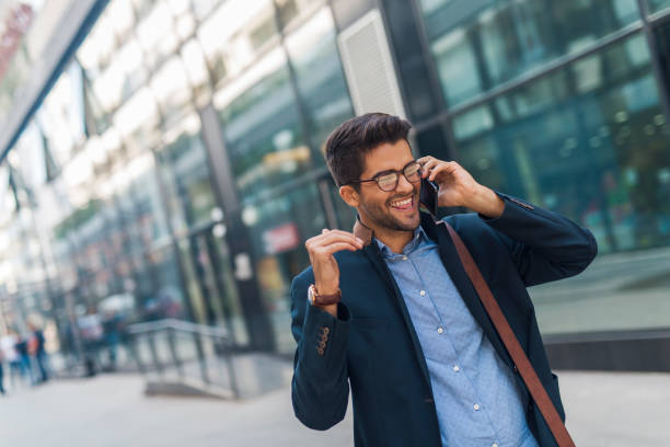 istock Businessman having phone conversation 1095292132
