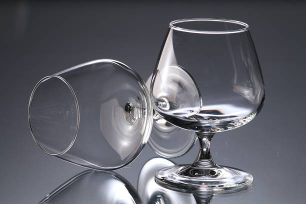 istock glasses and bottles for brandy and wine in the background 1095301082