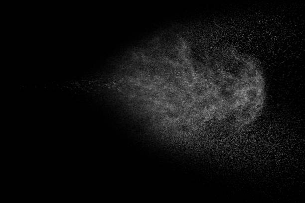 istock Abstract splashes of water on black background. 1095312754