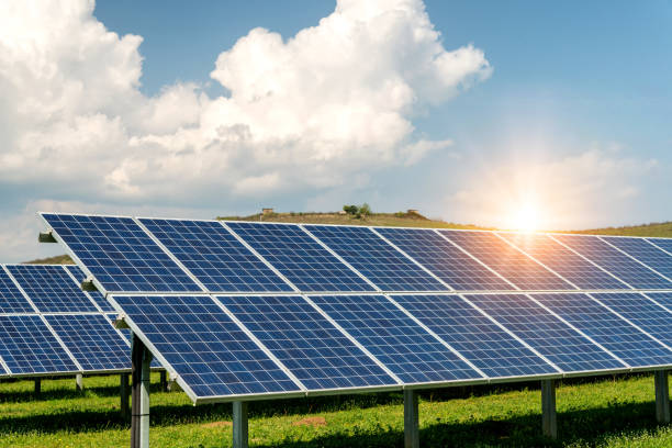istock Solar panel, photovoltaic, alternative electricity source - concept of sustainable resources 1095318034