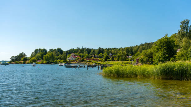 istock Coastline in Kolmarden, Sweden 1095323126