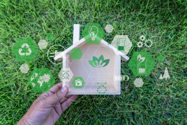 istock energy rating chart Eco man energy efficiency scale image 1095324642