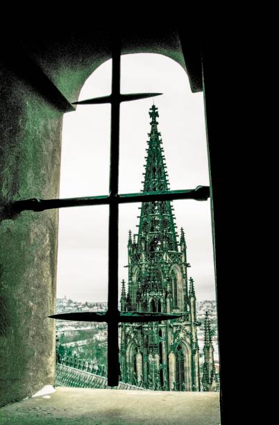 istock Overview from St. Vitus Cathedral, Prague, Czech Rep. 1095326644