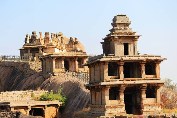 istock Ancient stone temples and monuments in Chitradurga Fort 1095343762