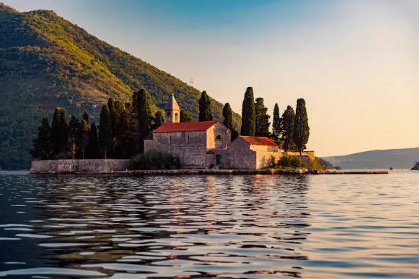 Bay of Kotor, Montenegro at sunset – UNESCO World Heritage Site