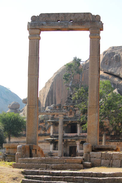 istock Ancient Stone Temples and Monuments in Chitradurga Fort 1095349000