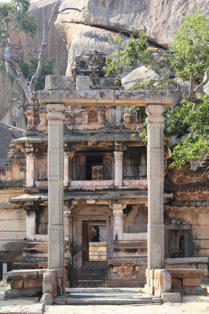 istock Ancient Stone Temples and Monuments in Chitradurga Fort 1095349032