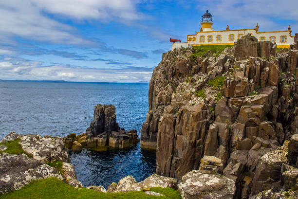 istock Neist Point Lighthouse on Isle of Skye 1095349124