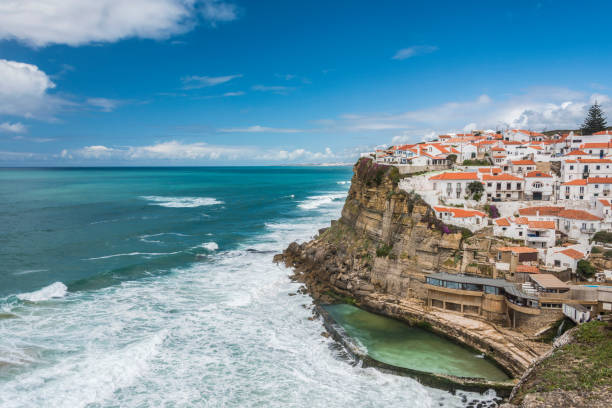 istock Cliff at Azenhas do Mar on the Portuguese Atlantic coast 1095373008