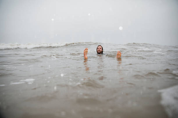 Floating in the Sea