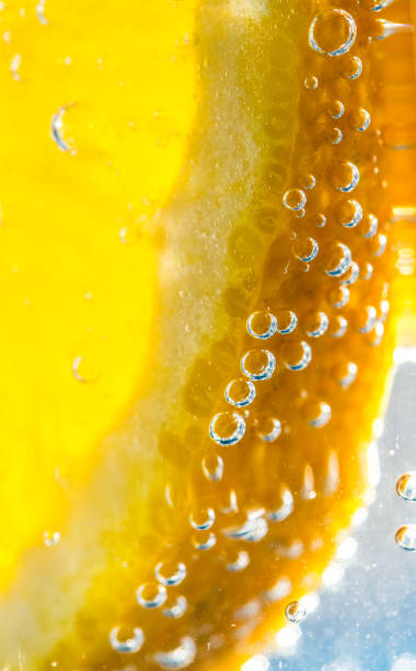 istock Ripe orange, water and air bubbles 1095410360