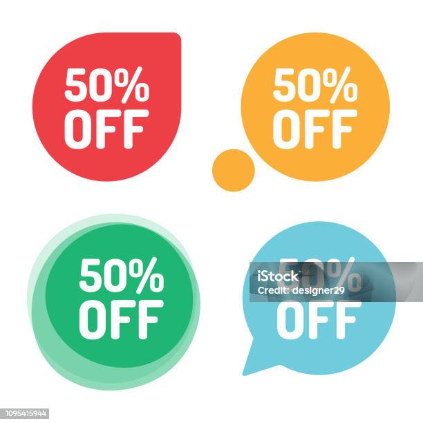 Special Offer Sale Tag Discount Offer Price Label And Flat Design Stock Illustration - Download Image Now