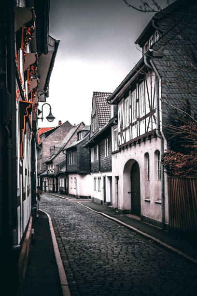 istock Old street in Europe 1095418668
