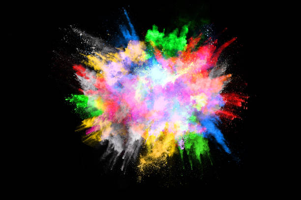 istock abstract colored dust explosion on a black background.abstract powder splatted background,Freeze motion of color powder exploding/throwing color powder, multicolored glitter texture. 1095422102
