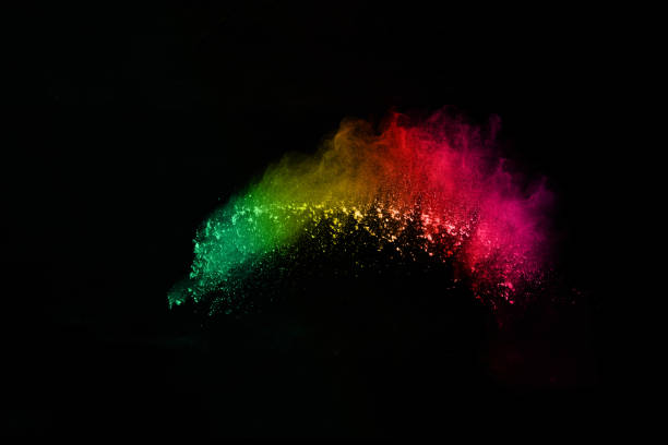 istock abstract colored dust explosion on a black background.abstract powder splatted background,Freeze motion of color powder exploding/throwing color powder, multicolored glitter texture. 1095422196