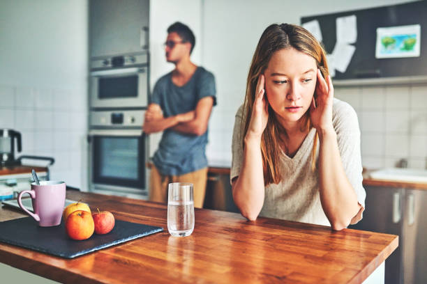 istock Arguing is giving me a headache 1095435078