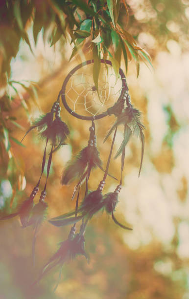 istock Dream catcher in a vintage style. Selective focus. 1095441784