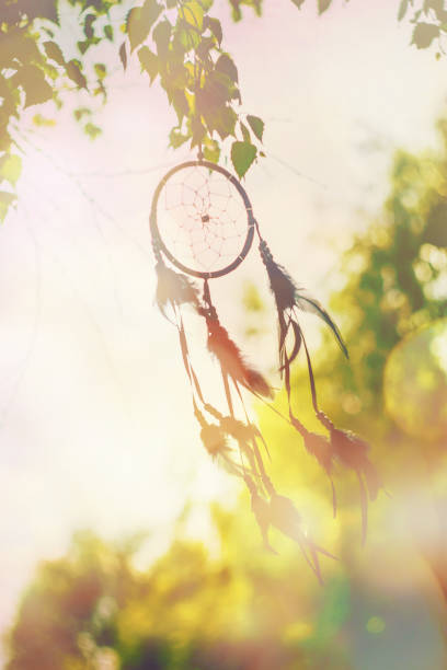 istock Dream catcher in a vintage style. Selective focus. 1095441786