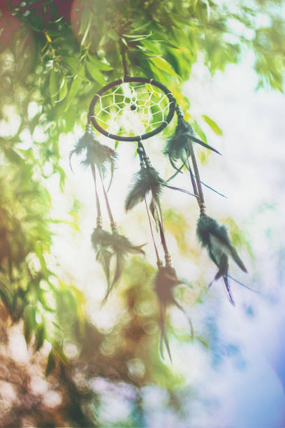 istock Dream catcher in a vintage style. Selective focus. 1095441796