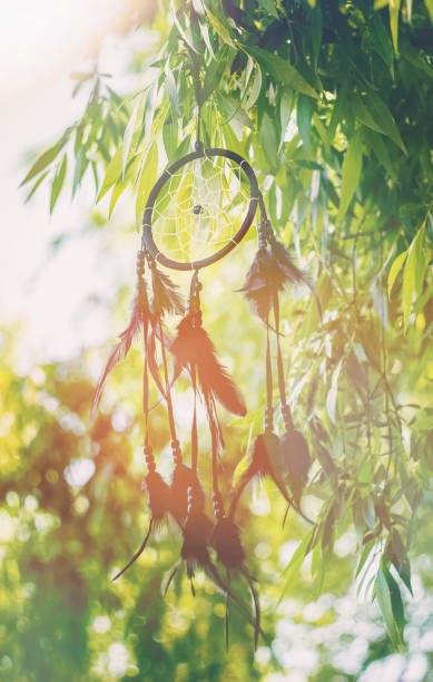 istock Dream catcher in a vintage style. Selective focus. 1095441806