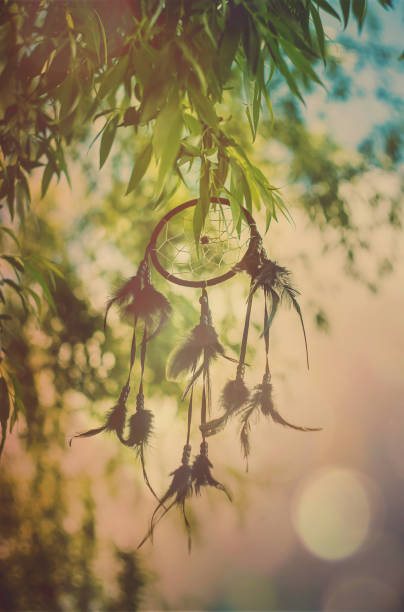 istock Dream catcher in a vintage style. Selective focus. 1095441810