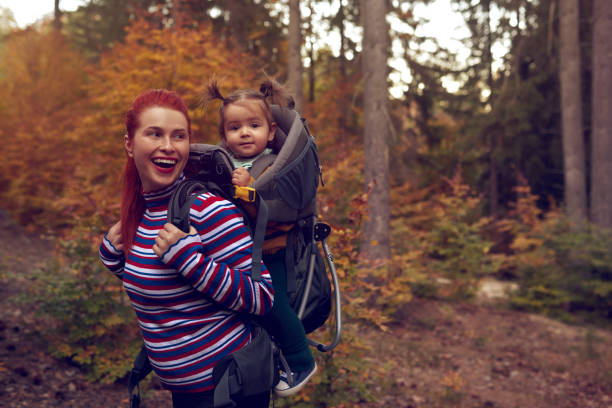 istock enjoy walk in autumn time in the forest 1095456850