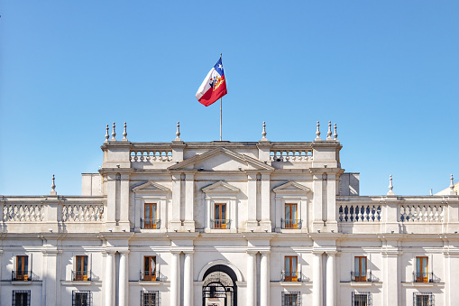 The Cathedral of Saint Mary the Royal of La Almudena in Madrid, Spain.