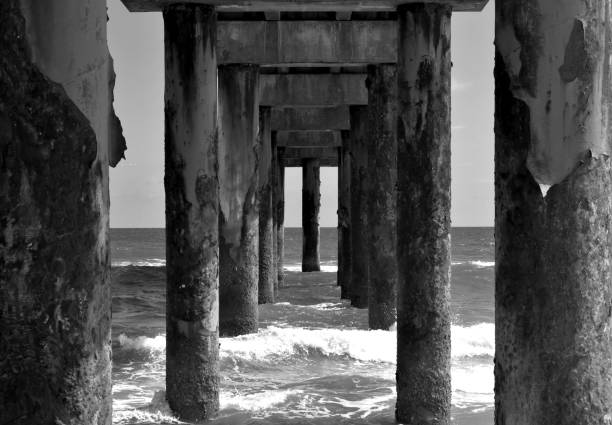 istock Underneath Fishing Pier Florida,USA 1095503388