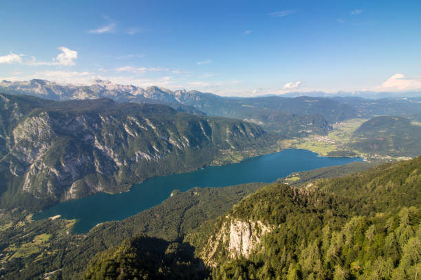 istock Lake Bohinj from ski resort Vogel 1095517980