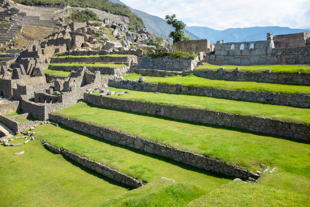 istock Agricultural Terraces At Machu Picchu In Peru 1095522756