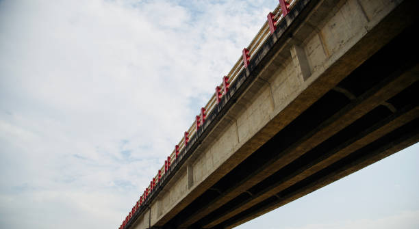 istock A highway bridge with sky background photo 1095536344