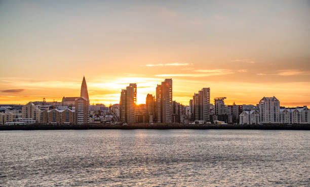 istock Iceland Reykjavik at sunset 1095537818