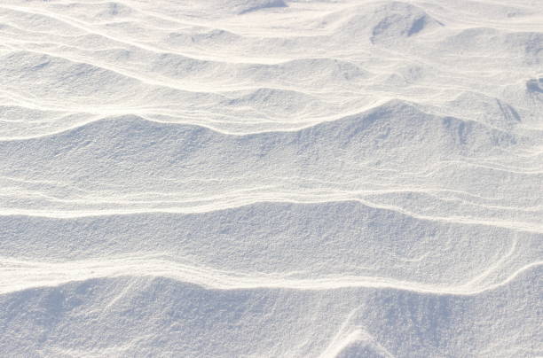 istock Texture of snow drifts. 1095564302