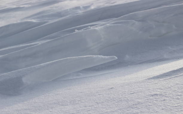 istock Texture of snow dunes and drifts 1095564500