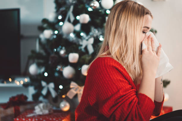istock I whis I wasn't sick for Christmas 1095566954