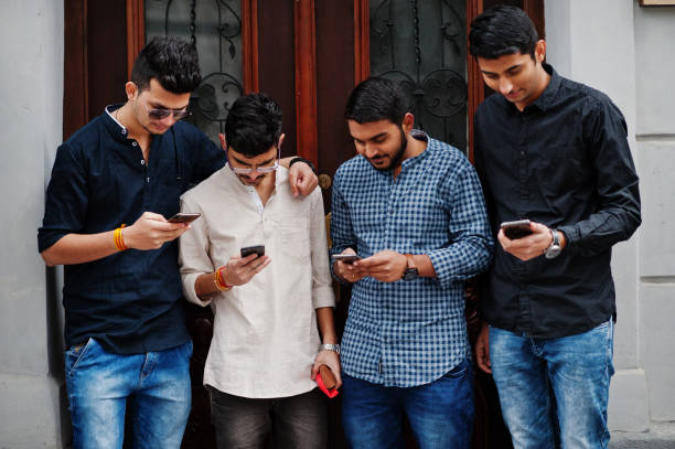 istock Group of four indian mans 1095571040