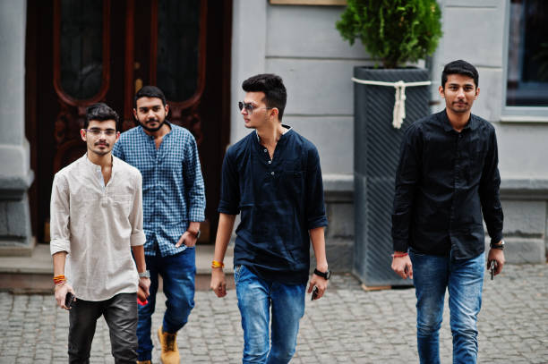 istock Group of four indian mans 1095571148