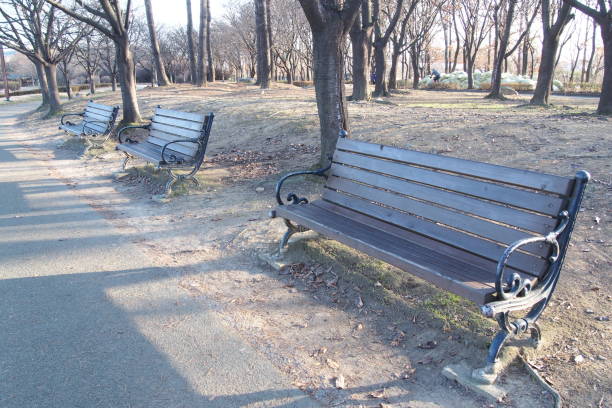 istock There is a chair in the park. Let's not sleep. 1095583870