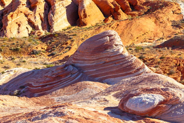 istock Fire Wave at Valley of Fire State Park, Nevada-USA 1095586534