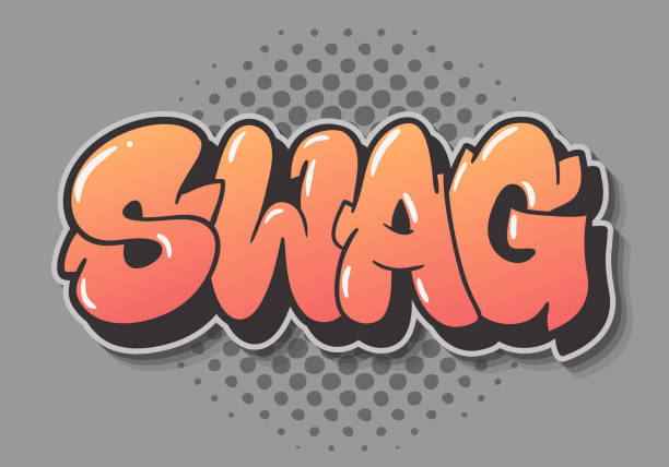Swag Label Sign Logo Hand Drawn Lettering Type Design Graffiti Throw Up Style Vector Graphic Swag Label Sign Logo Hand Drawn Lettering Type Design Graffiti Throw Up Style Vector Graphic word cool stock illustrations