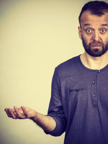 istock Confused adult man seeking for solution 1095634122