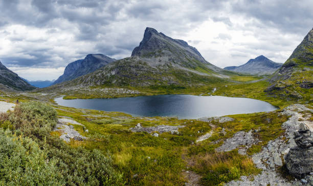 istock Summer mountain scenery near Trollstigen, Norway 1095640274