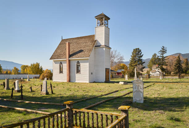 istock Historic Church, Merritt BC. 1095682454