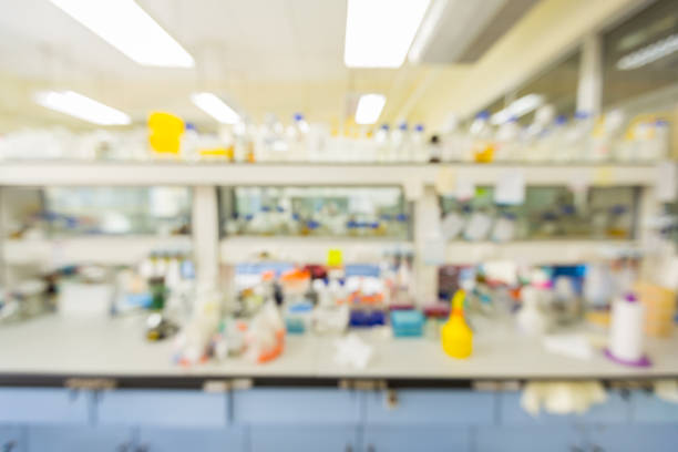 istock Laboratory, Out of focus, Concept science Background and Technology 1095729968