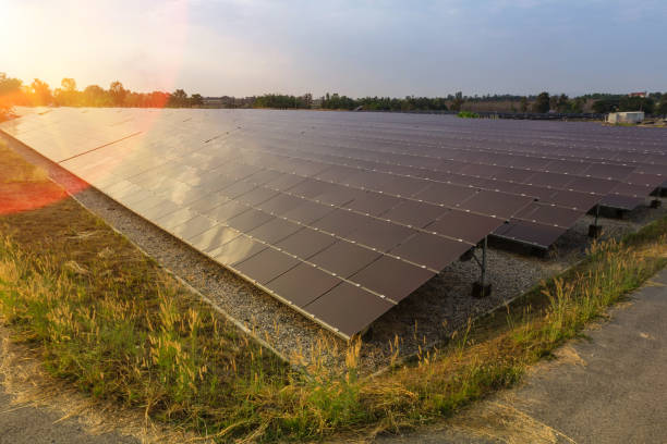 istock Solar panel, alternative electricity source - concept of sustainable resources, And this is the solar panel mono type 1095733832