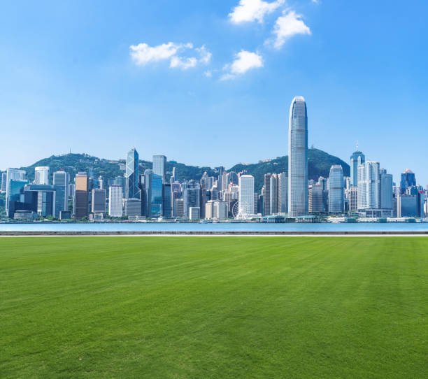 istock Advertising backplate, Hong Kong 1095756016