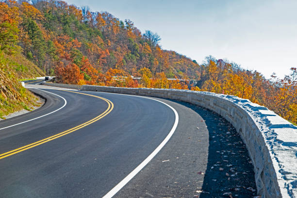 istock A section of the new Foothills Parkway, the missing link. 1095756030