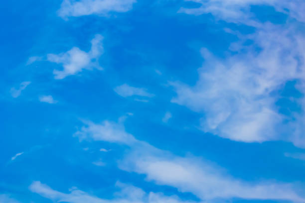 istock White clouds alternate in the sky. 1095764462