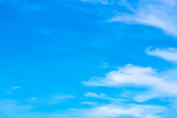 istock White clouds alternate in the sky. 1095764542
